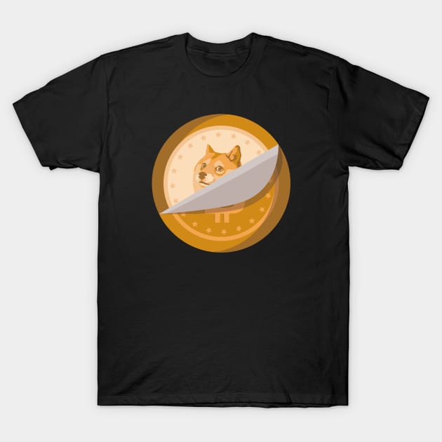 Funny Dogecoin Cryptocurrency, In Doge We Trust, Hodler T-Shirt by EquilibriumArt